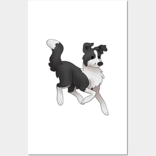 Cozy Border Collie Posters and Art